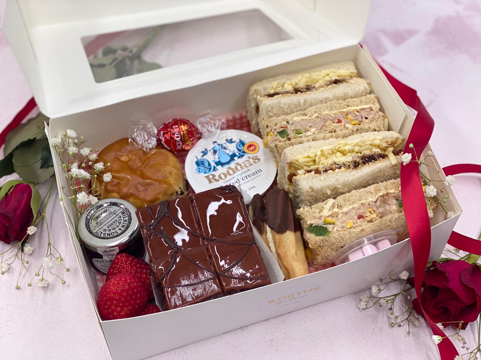 Afternoon Tea Box For One Worths Bakery