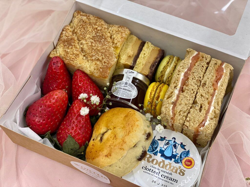 Afternoon Tea Box For One Worths Bakery