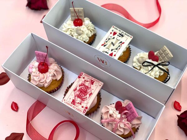 Valentines Trio Cupcakes