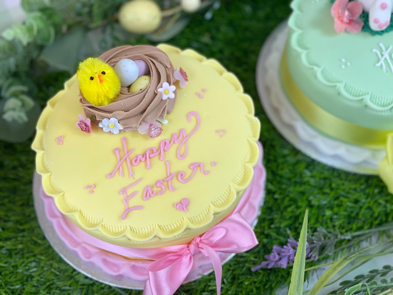 Easter Fondant Iced Cakes
