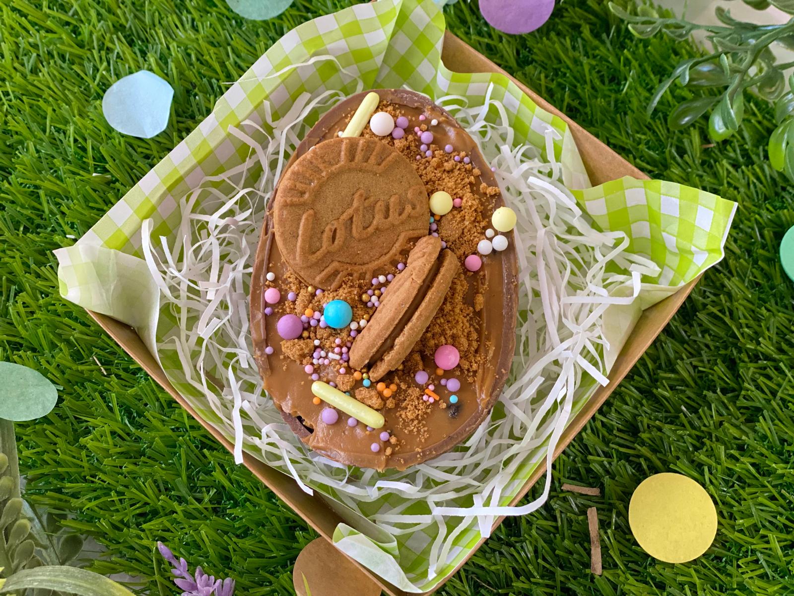 Loaded Lotus Biscoff Chocolate Egg