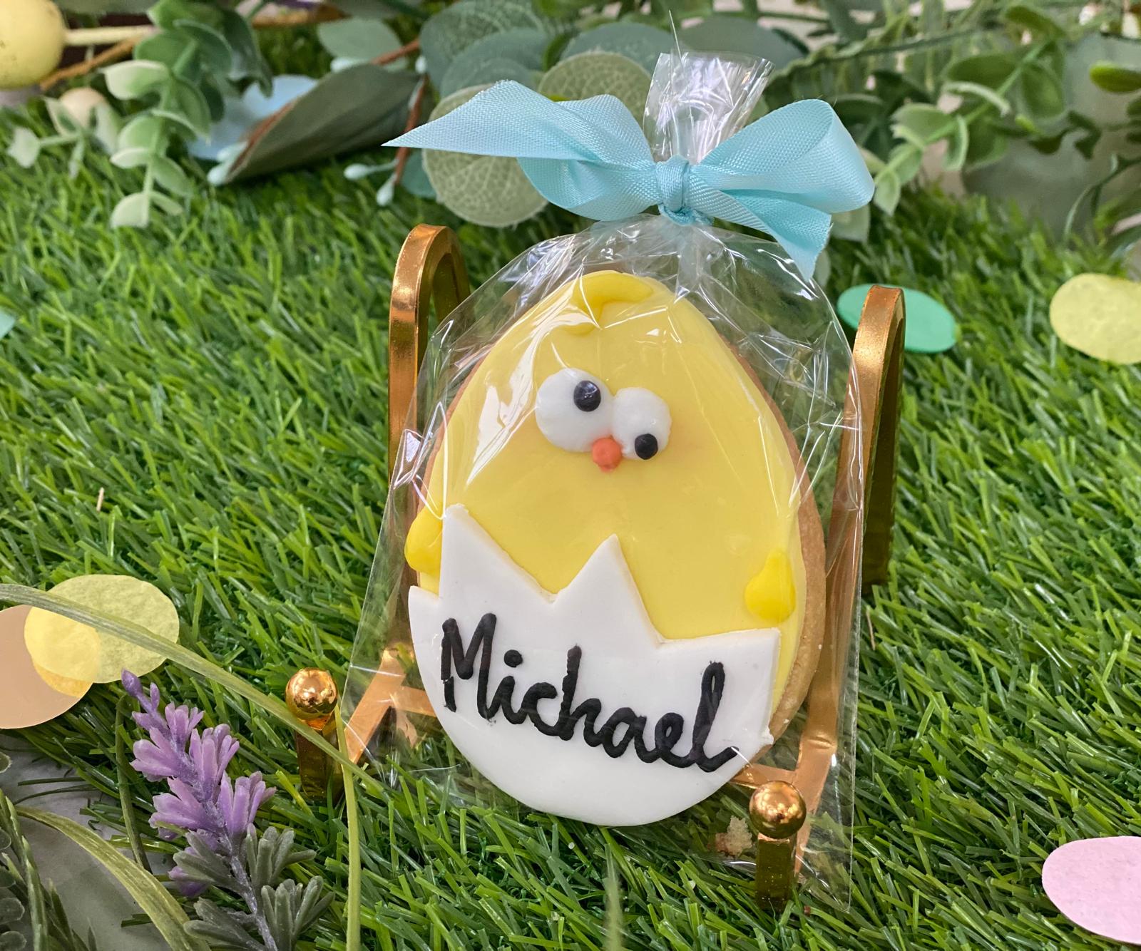 Easter Chick Shortbread Biscuit