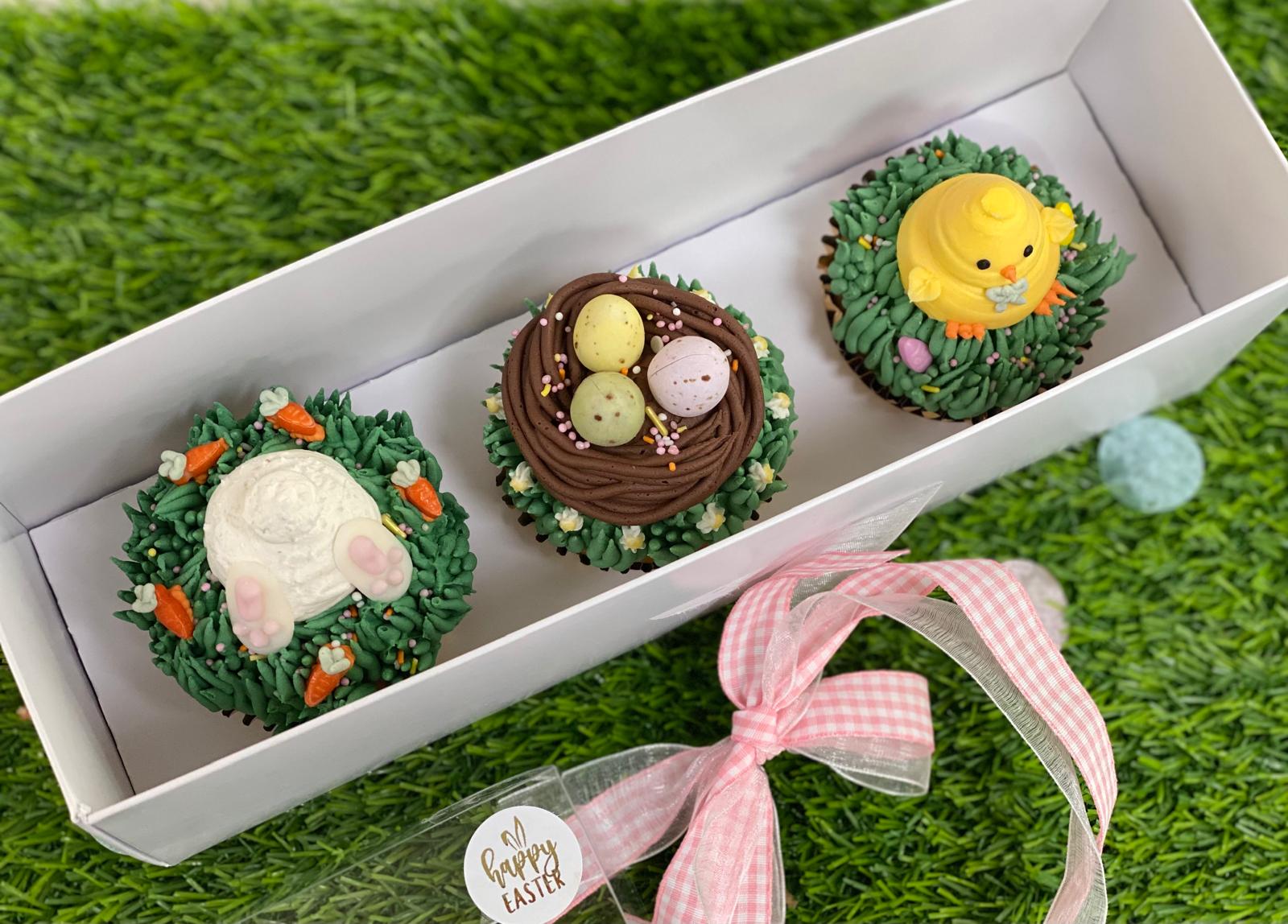 Easter Trio Cupcakes